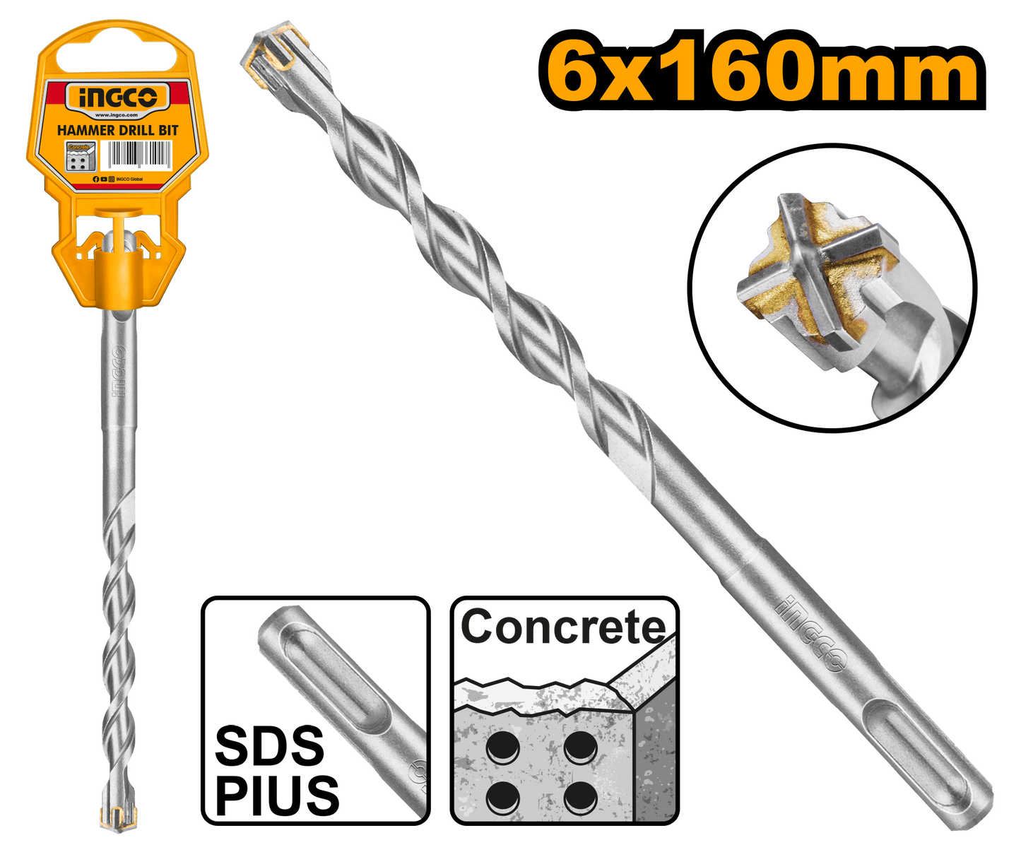 Ingco Sds Plus Hammer Drill