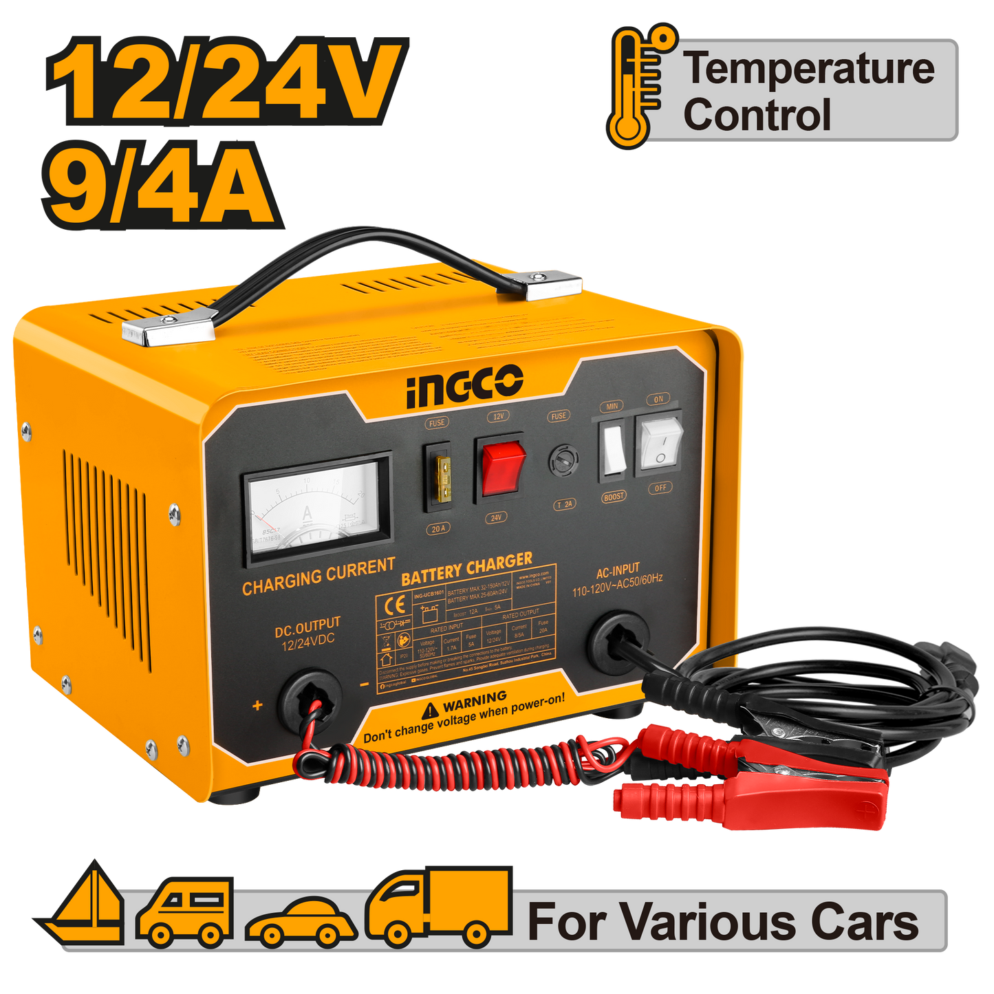 Ingco Battery Charger