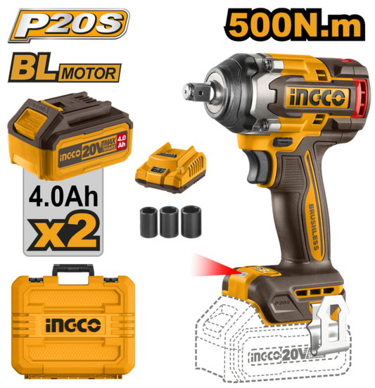 Ingco Cordless Impact Wrench