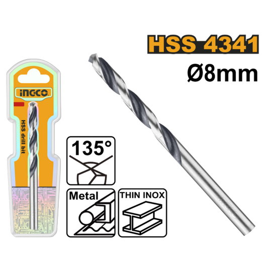 Ingco 4341 Hss Drill Bit