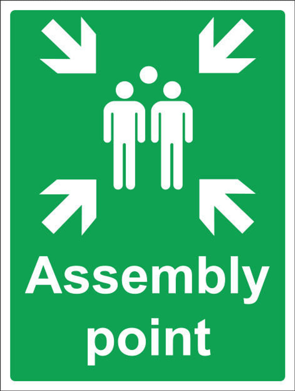 ASSEMBLY POINT SIGN 30CM X40CM